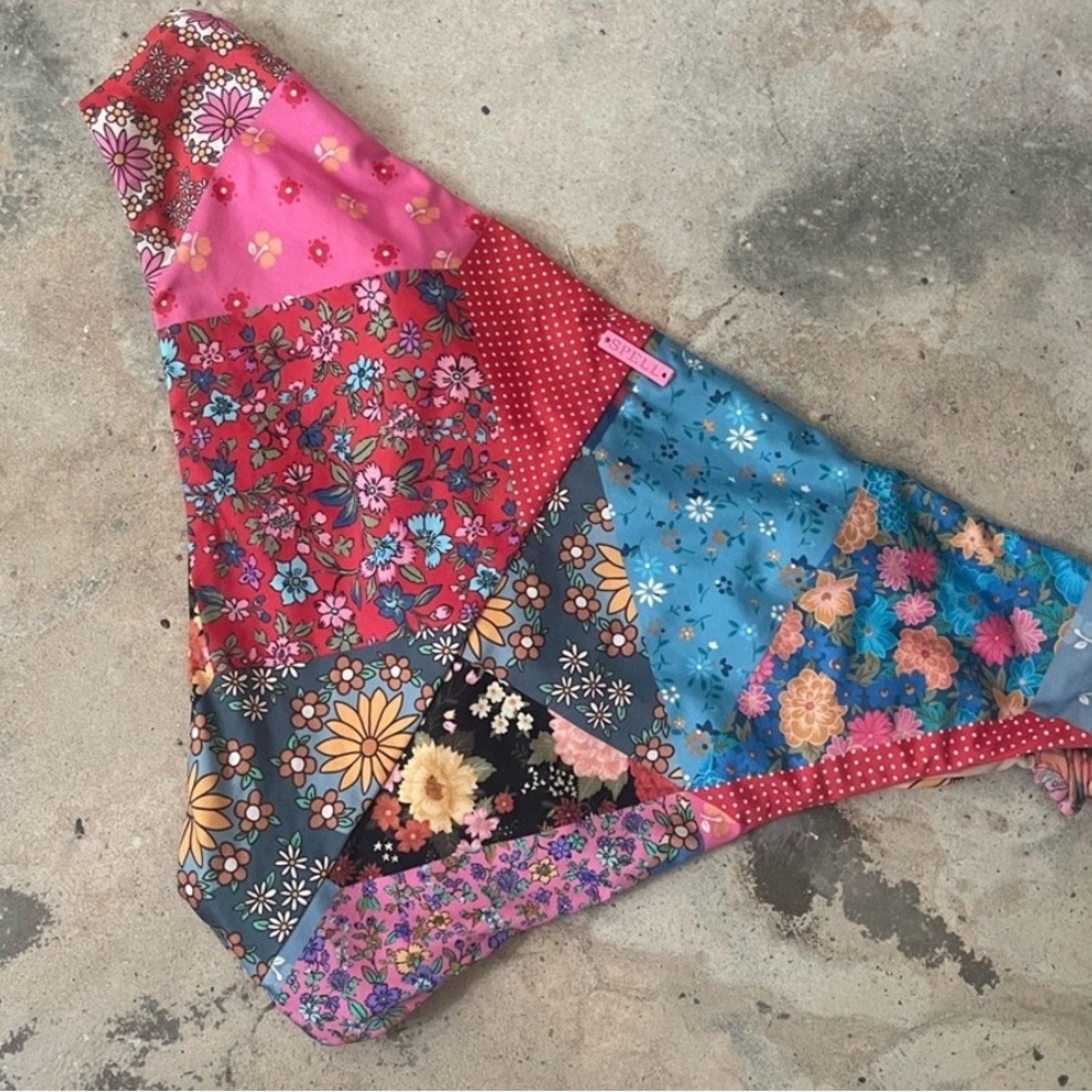 Spell Gypsy Cha Cha - Multicolor Patchwork Bikini… - image 4